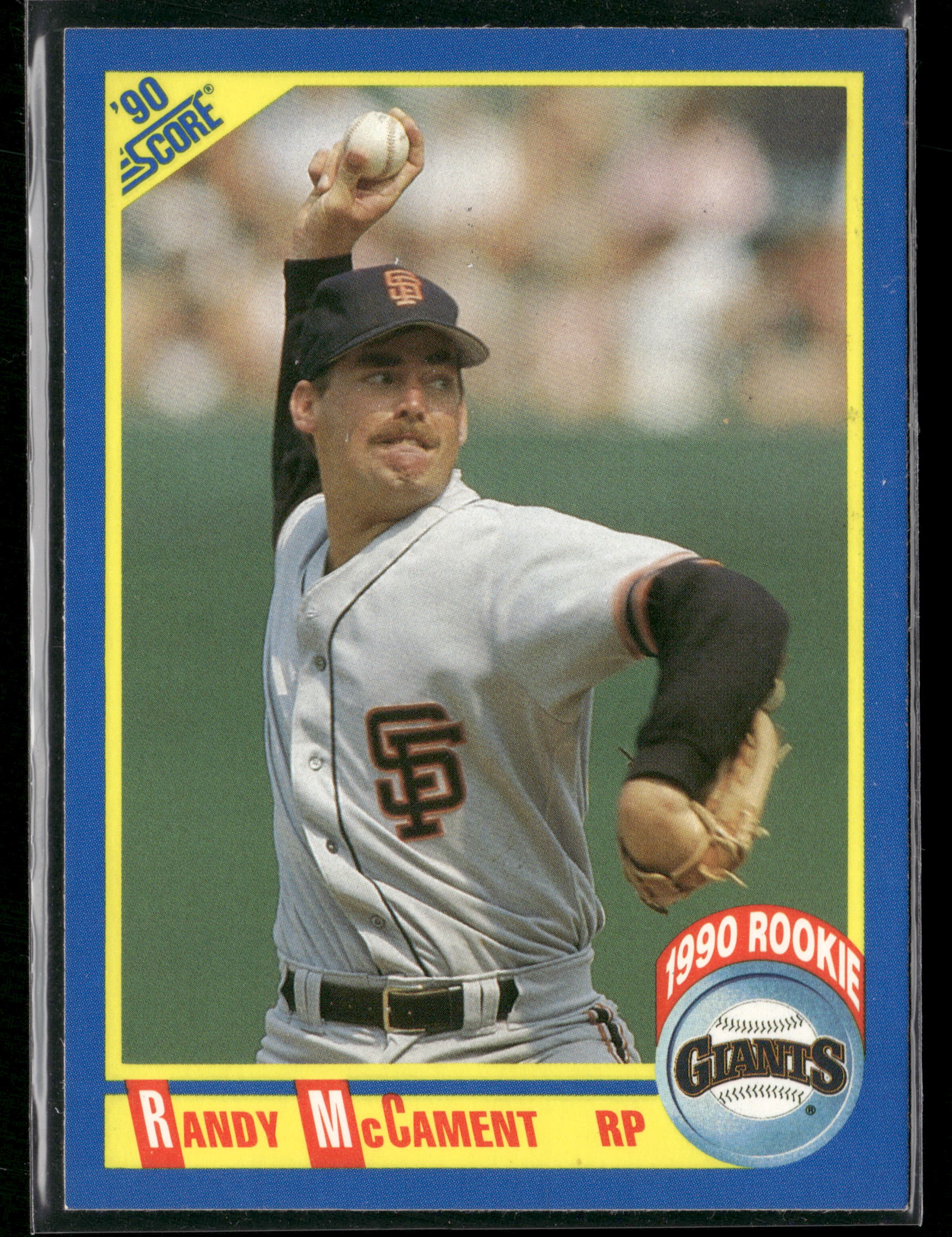 1990 Score #580 Randy McCament